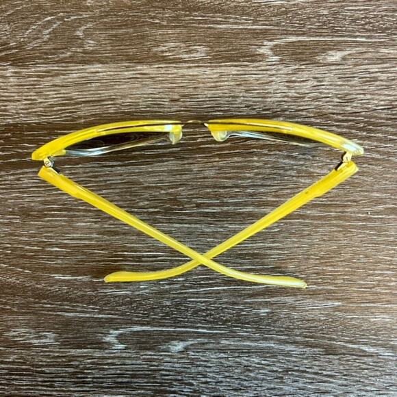 EUC Smith Optics Clayton Carbonic Lemon Yellow Crystal Sunglasses Gradien Unisex - Picture 8 of 16